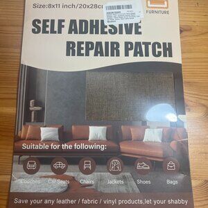 Cahomo 3PCS 11 x 8 inch Fabric Repair Patches, Self-Adhesive Canvas Repair Patch